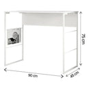Penteadeira Decorativa Quarto Beleza Branco Fabrick 90cm Branco