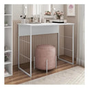 Penteadeira Decorativa Quarto Beleza Branco Fabrick 90cm Branco